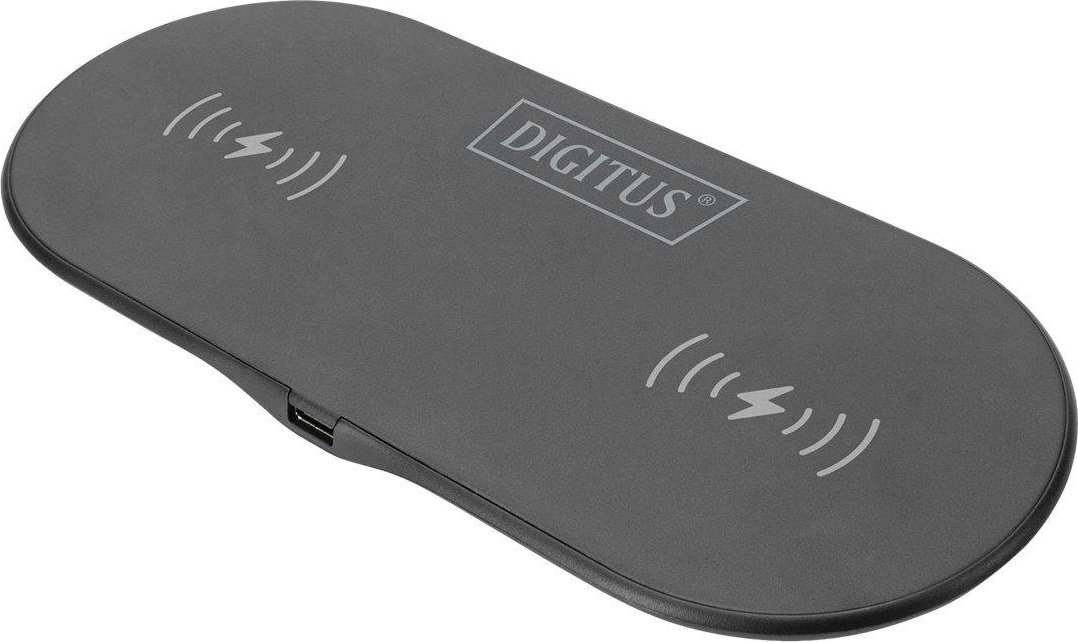 DIGITUS Ladegerat wireless Duo, 15W, schwarz Baterija