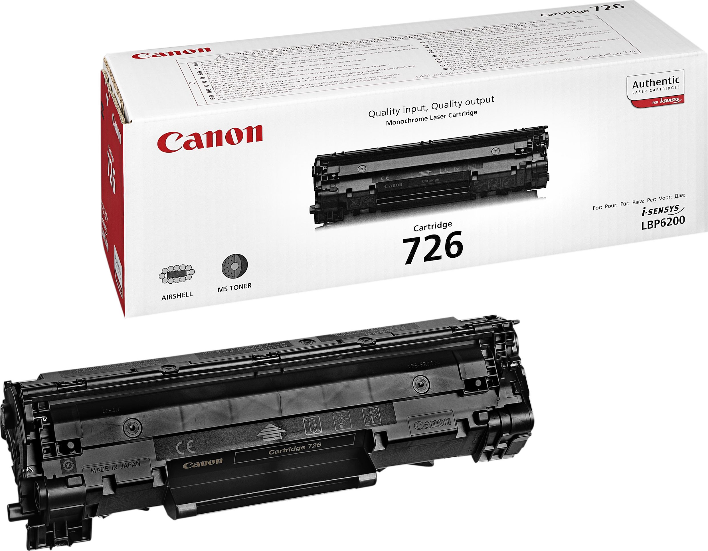 Canon 726 Toner Black toneris