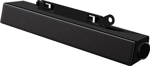 Glosniki komputerowe Dell Dell Flat Panel Soundbar czarny External Soundbar Black, Incl (5704174208167) datoru skaļruņi