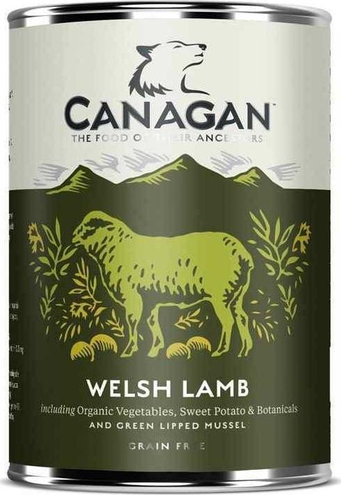 Canagan CANAGAN PIES pusz.400g WELSH LAMB JAGNIECINA /6 VAT014861 (5029040020248) barība suņiem