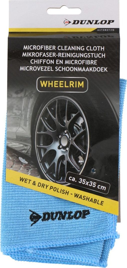 Dunlop Scierka z mikrofibry do czyszczenia kol felg Dunlop uni BT-8711252151274 (8711252151274) auto kopšanai