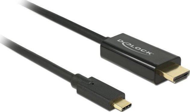 Cable USB-C -> HDMI     M/M 1m 4K 30Hz kabelis, vads