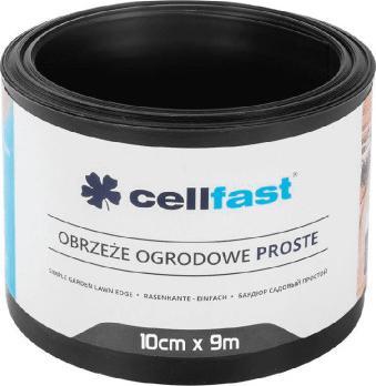 Cellfast Cellfast Obrzeze ogrodowe proste 10cmx9m czarne 30-231 (5907553505516)