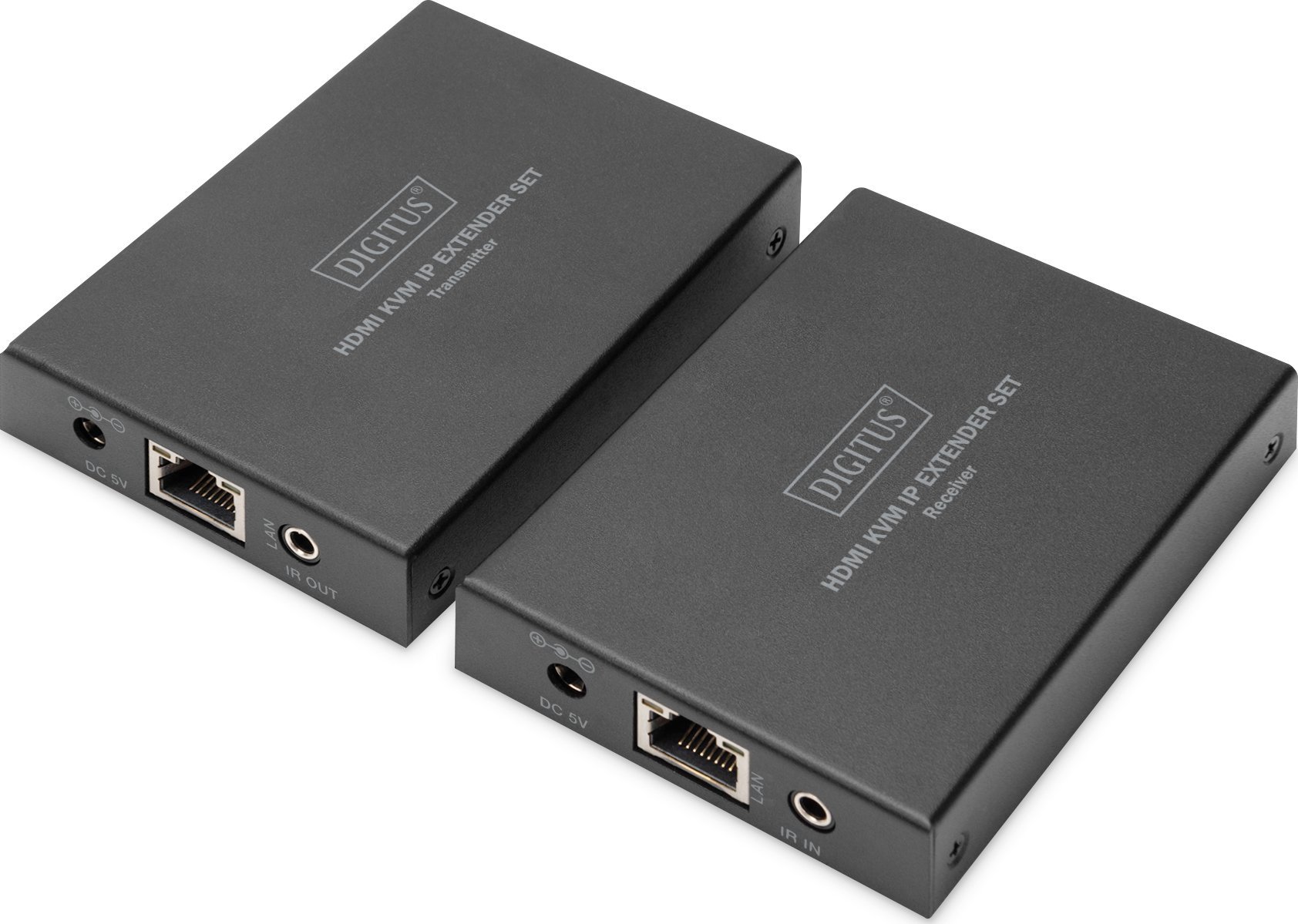 DIGITUS DS-55507 - transmitter and receiver - video/audio/infrared extender - HDMI adapteris