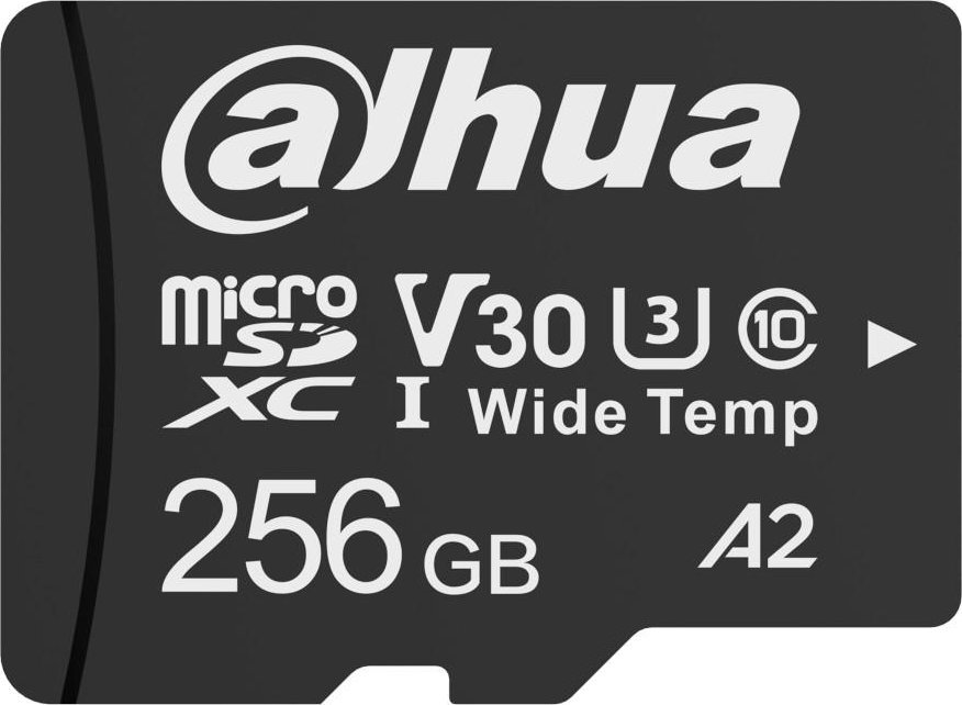 Karta Dahua Technology TF-W100 MicroSDXC 256 GB Class 10 U1 A2 V10 (TF-W100-256GB) TF-W100-256GB (6923169750651) atmiņas karte