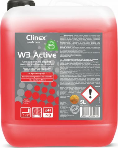 Clinex W3 Active BIO 5L 77-517 77517 (5907513272090) Sadzīves ķīmija