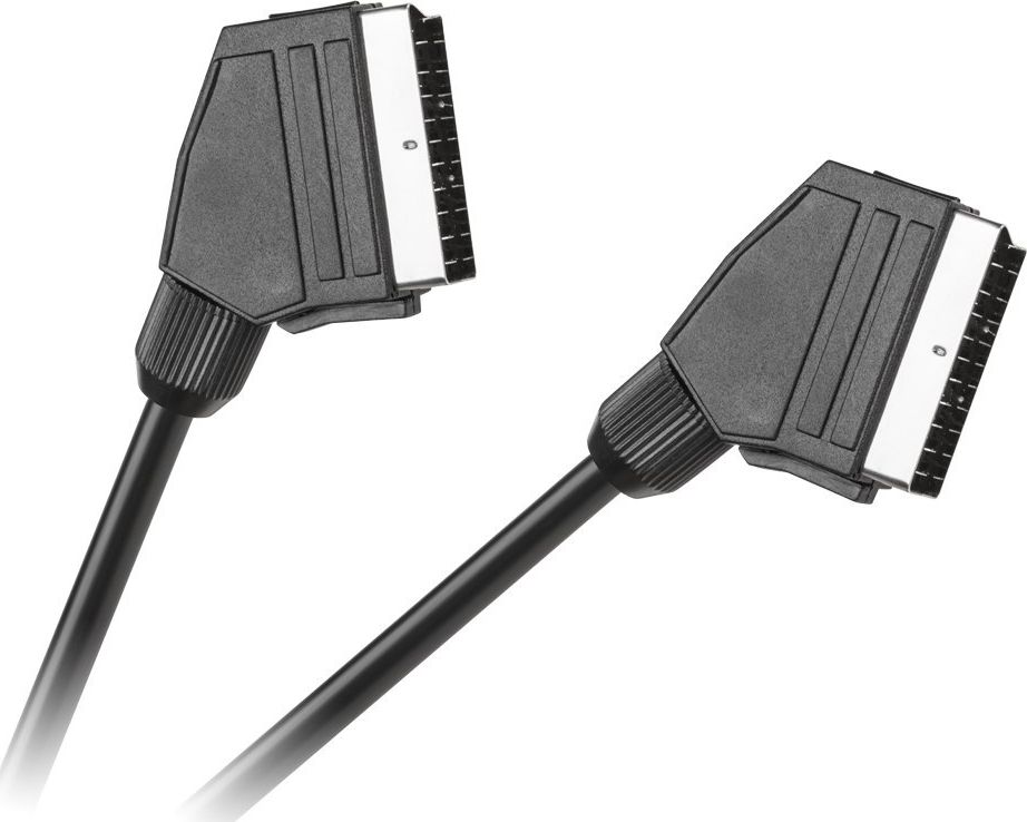 Kabel Cabletech Scart - Scart 1.5m czarny (4954) 4954 (5901890015288) kabelis video, audio