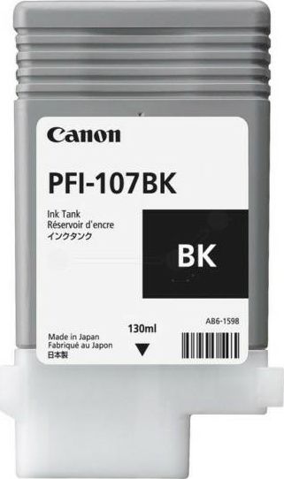 Canon PFI-107 6705B001 Ink Cartridge, Black, 130 ml kārtridžs