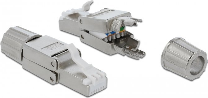 Delock RJ45 Stecker Cat.6 STP werkzeugfrei adapteris