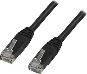 Deltaco DELTACO patchkabel - 5 m - sort TP-65S (7340004613947) tīkla kabelis