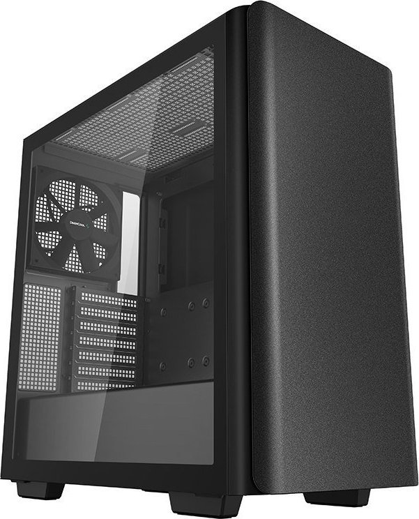 Deepcool MID TOWER CASE CK500 Side window, Black, Mid-Tower, Power supply included No Datora korpuss