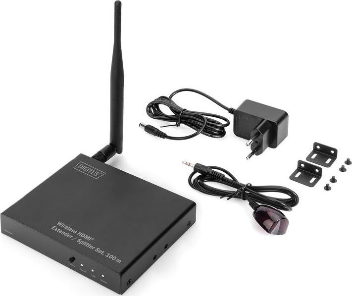 DIGITUS Wireless HDMI Extender Receiver 100m Splitter Set