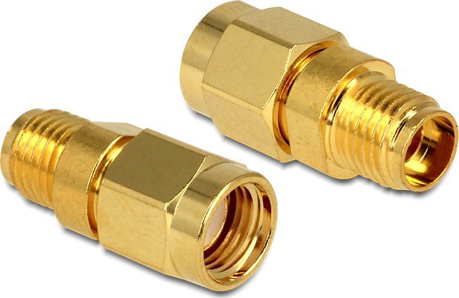 DeLOCK 88728 RP-SMA SMA Gold Kabelschnittstellen-/adapter (88728) kabelis, vads