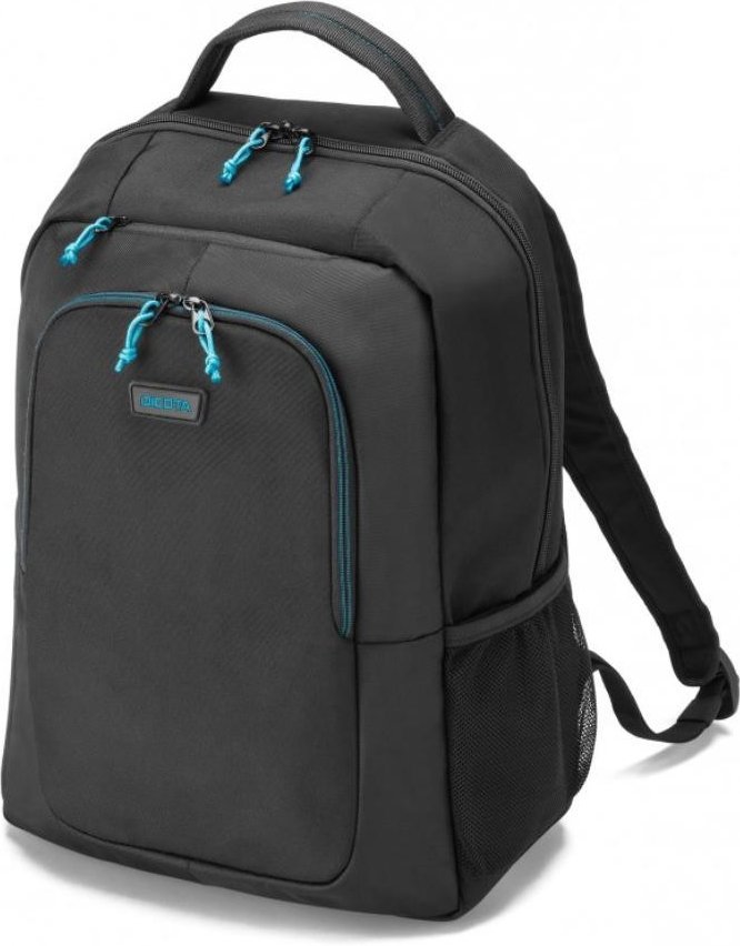 Dicota Backpack Spin 14 - 15.6'' Black portatīvo datoru soma, apvalks