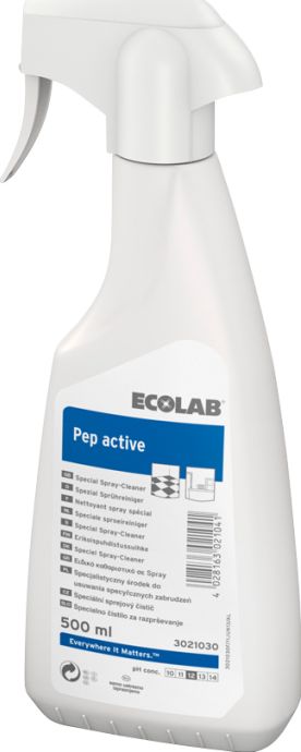 Ecolab Ecolab Pep Active Specjalistyczny srodek do usuwania zabrudzen 500 ml 3021030 (4028163021041) Sadzīves ķīmija