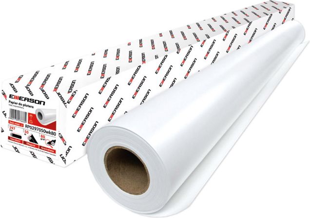 Emerson Papier do plotera 610mmx50m 90g (rp0610050wk90)  rezerves daļas un aksesuāri printeriem