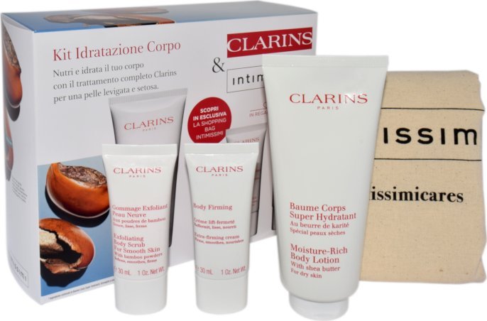 Clarins CLARINS SET (BODY LOTION 200ML + EXFOLIATING BODY SCRUB 30ML + BODY FIRMING 30ML) 12620645 (3666057151767)