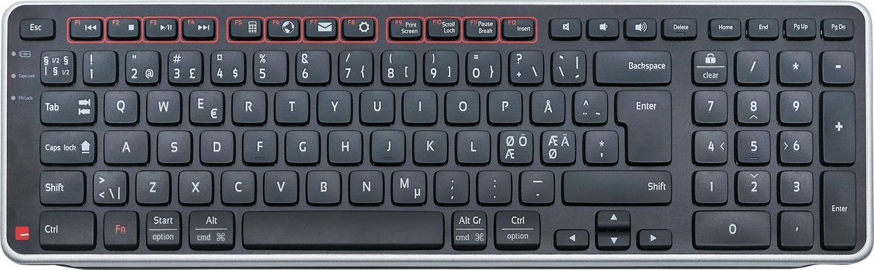 Contour Balance Wireless keyboard Option typing angle - nordic klaviatūra