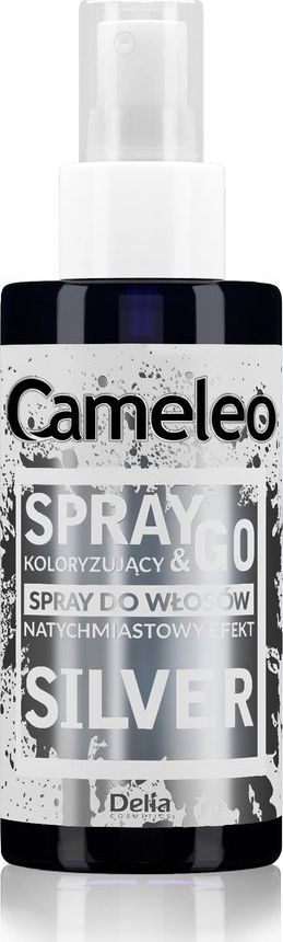 Delia Delia Cosmetics Cameleo Spray & Go Spray koloryzujacy do wlosow - SILVER 150ml 710327 (5906717417672) Matu šampūns