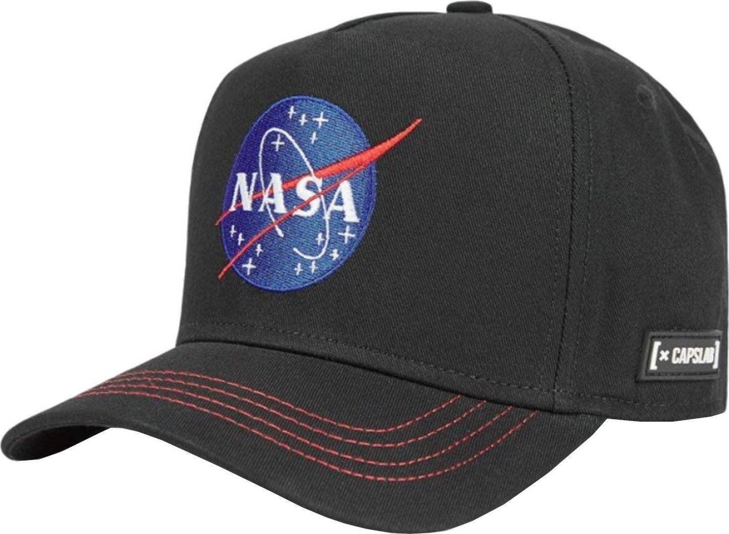Capslab Capslab Space Mission NASA Cap CL-NASA-1-NAS5 Czarne One size CL-NASA-1-NAS5 (3614001438082)
