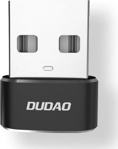 Adapter USB Dudao L16AC USB-C - USB Czarny  (dudao_20200226112927) dudao_20200226112927 (6973687241230)
