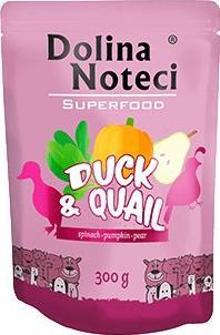 Dolina Noteci Karma DNP SUPERFOOD KACZKA I PRZEPIORKA 300g 9913628 (5902921304517) barība suņiem