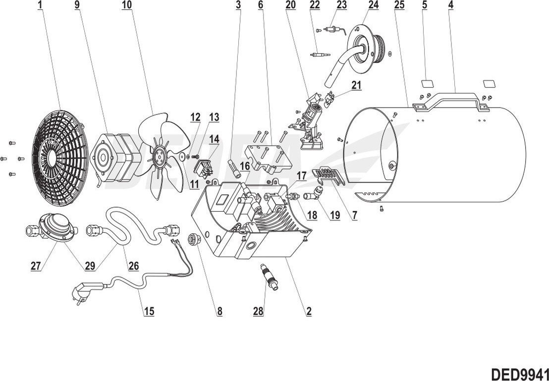 Dedra Termopara XDED9941.22 (5900315051085)