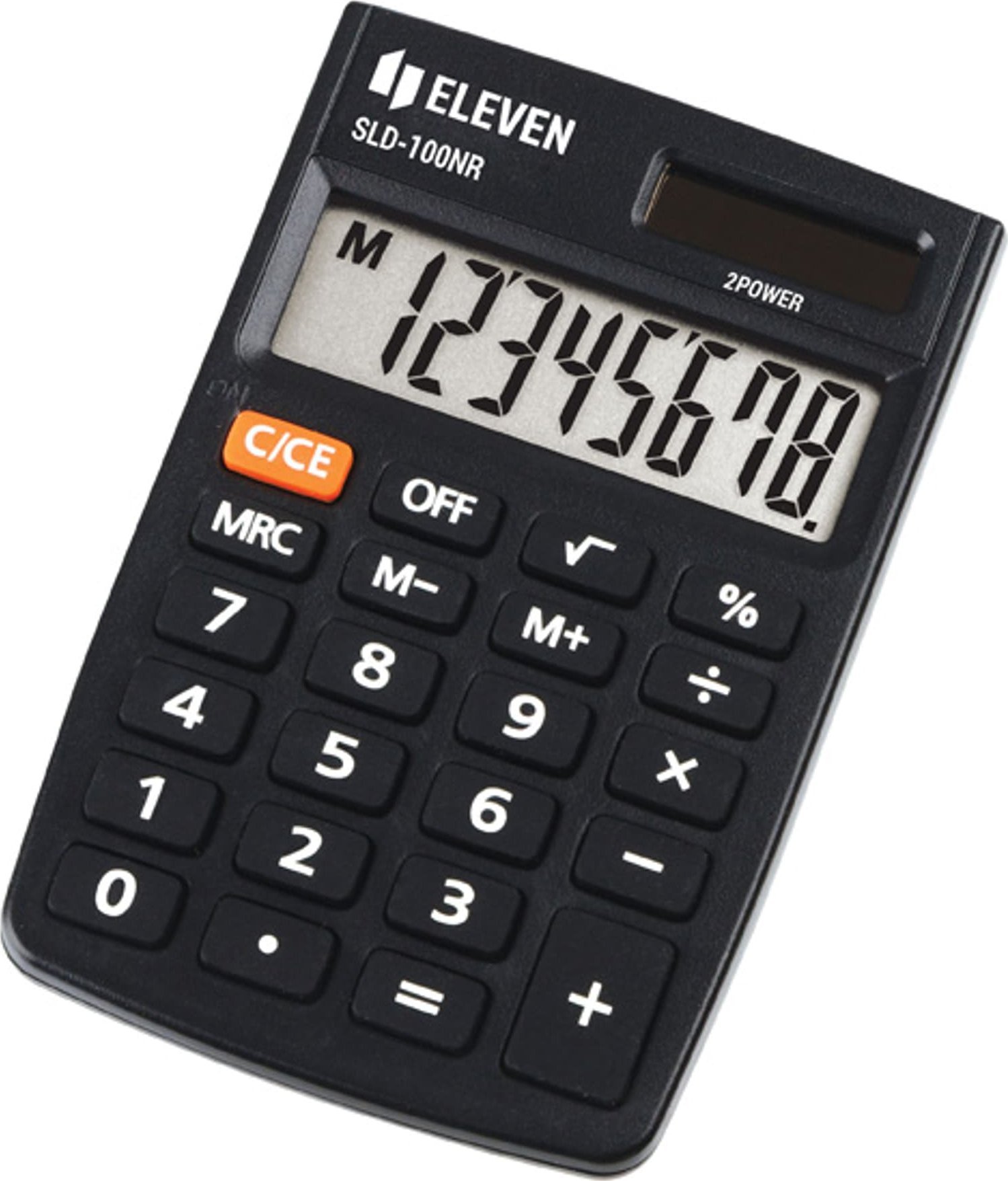 Kalkulator Eleven Eleven Kalkulator SLD100NR, czarna, kieszonkowy, 8 miejsc SLD-100NR (5904966860393) kalkulators