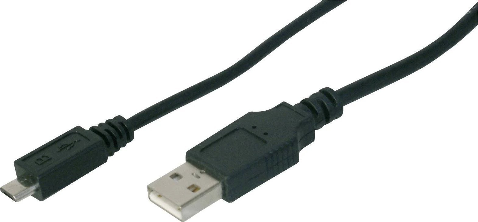 ASSMANN USB 2.0 HighSpeed Connection Cable USB A M(plug)/microUSB B M(plug) 1,8m USB kabelis