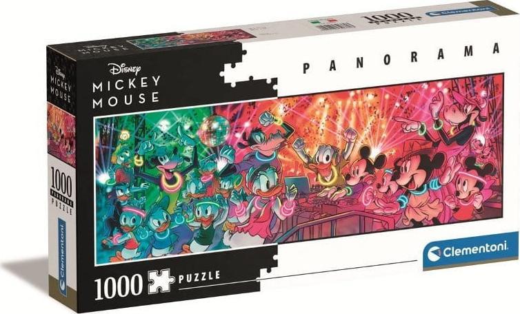 Clementoni Puzzle 1000 elementow Panorama Collection Disney Disco 39660 (8005125396603) puzle, puzzle