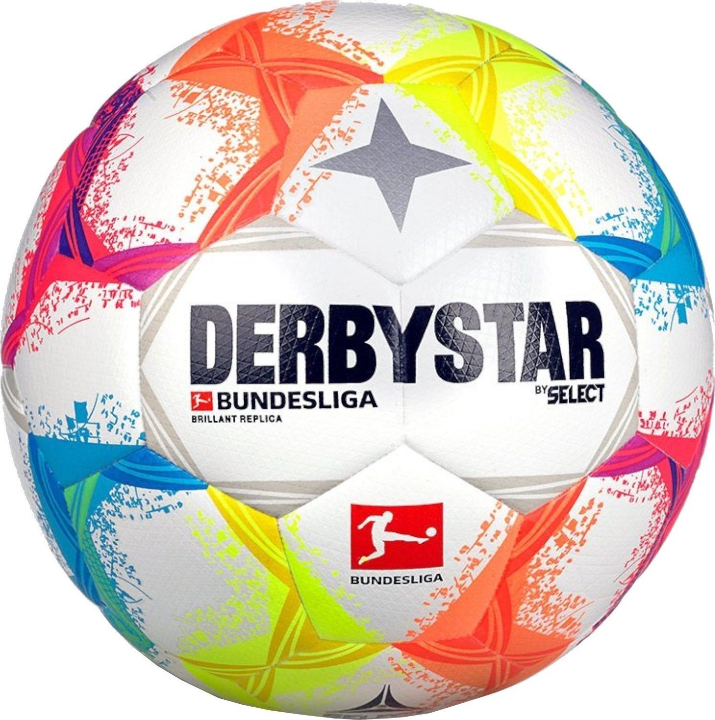 Derbystar Pilka nozna Select Brillant FIFA Basic 2022 kolorowa r. 5 1343X00022 (4030793122654) bumba