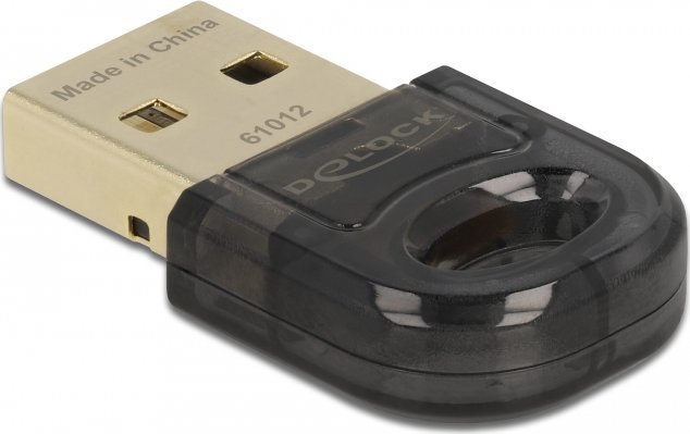 Adapter bluetooth Delock Bluetooth Stick USB2.0 V5.0 Class 2 DeLOCK Tiny Black 61012 (4043619610129)