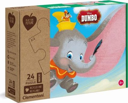 Clementoni Puzzle 24 Maxi Play for Future Dumbo 371152 (8005125202614) puzle, puzzle