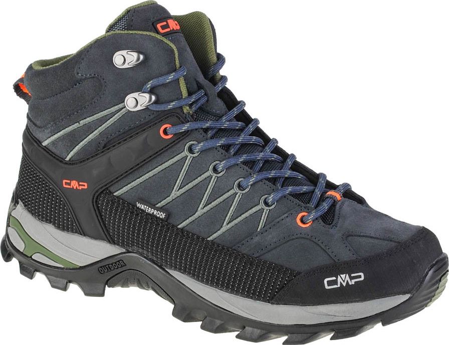 Buty trekkingowe meskie CMP Rigel Mid Trekking Shoe Wp Antracite/Torba r. 46 (3Q12947-51UG) 3Q12947-51UG (8057153315163) Tūrisma apavi