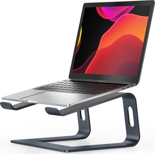 Podstawka pod laptopa Crong Crong AluBench - Ergonomiczna podstawka pod laptopa z aluminium (grafitowy) CRG-ALUBN-GRP statīvs