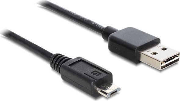 Delock Cable EASY-USB 2.0-A male > Micro USB 2.0 male 2 m USB kabelis