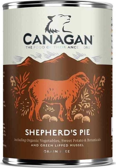 Canagan CANAGAN PIES pusz.400g SHEPHERD`S PIE /6 VAT014865 (5029040020361) barība suņiem