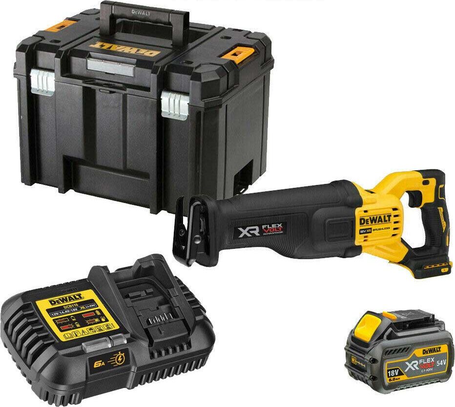 Pila szablasta Dewalt DCS386T1 18 V Elektriskais zāģis