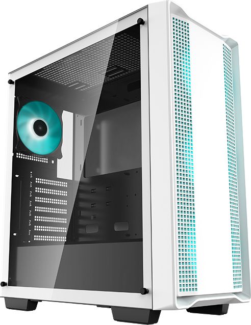 Deepcool MID TOWER CASE  CC560 Side window, White, Mid-Tower, Power supply included No Datora korpuss