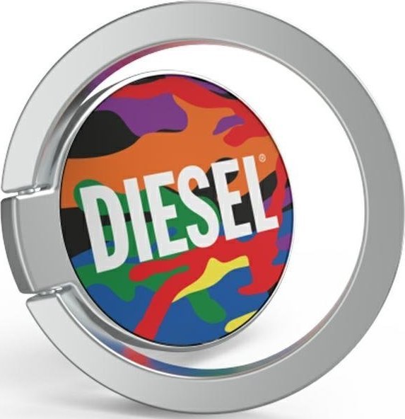 Diesel Diesel Universal Ring Pride Camo SS21 colourful DIESEL (8718846088916) aksesuārs mobilajiem telefoniem