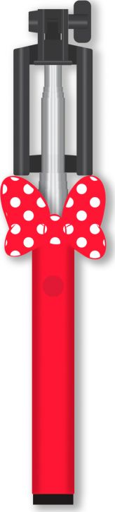 Selfie stick Disney KIJEK SELFIE Disney WIRELESS MINSS-4 Minnie 002 Czerwony uniwersalny DSSMIN005 (5903040754825) Selfie Stick