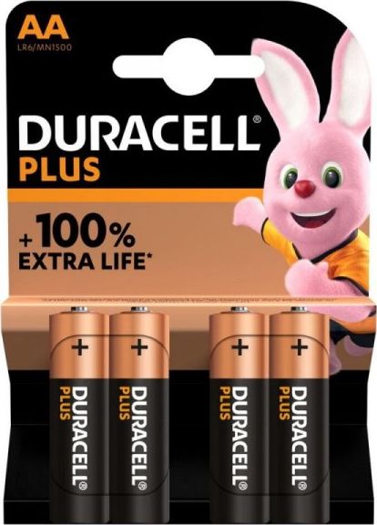 Duracell Bateria AA / R6 4 szt. 816 (5000394140851) Baterija