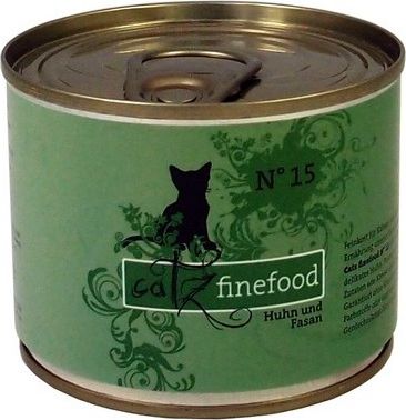 Catz Finefood N.15 Kurczak i Bazant puszka 200g 5063 (4260101762221) kaķu barība