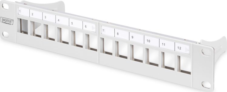 DIGITUS Modular Patchpanel, 12-Port