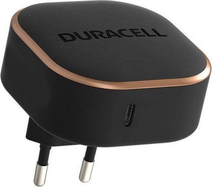 Duracell Wall Charger USB-C 20W (black) iekārtas lādētājs