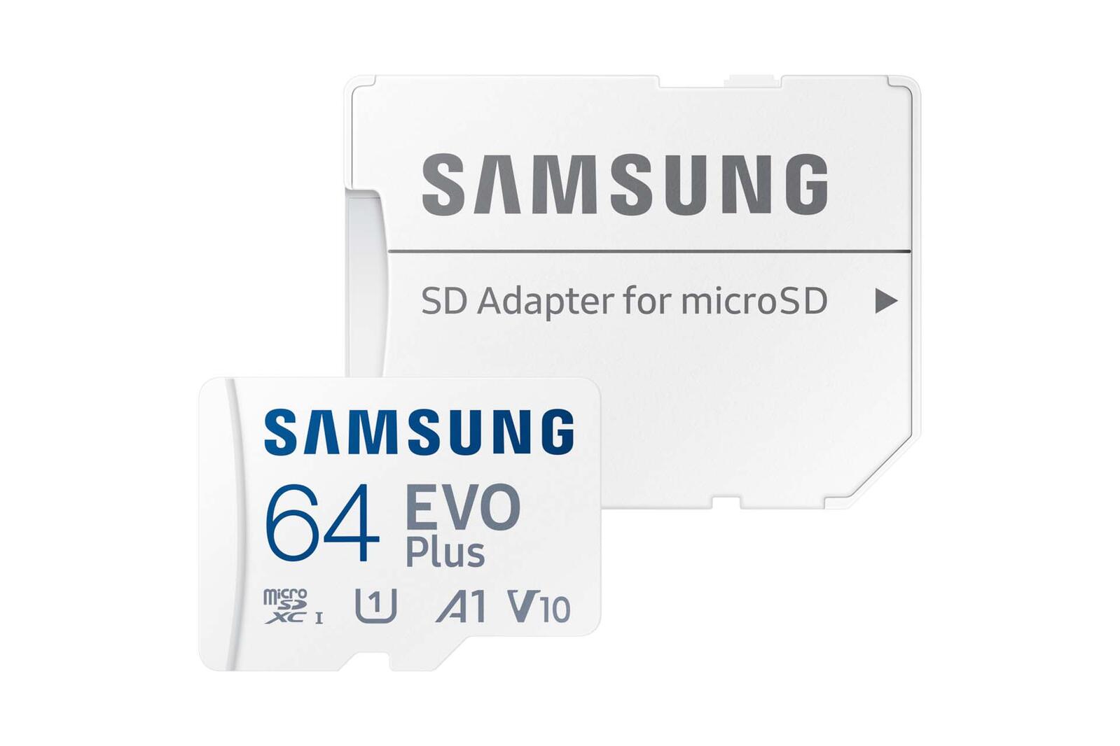 SAMSUNG EVO Plus microSDXC 64GB 2024 USB Flash atmiņa