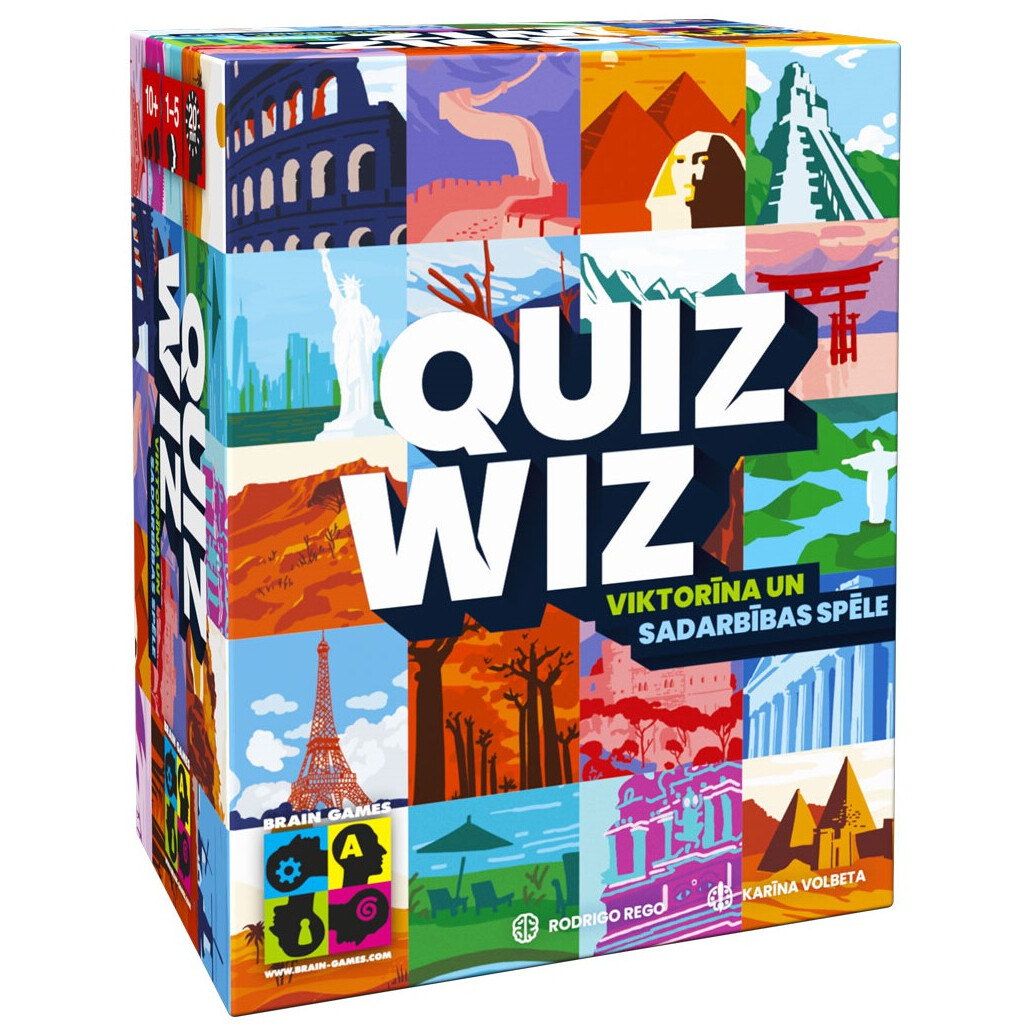 Brain Games QuizWiz LV galda spēle