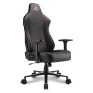 Sharkoon SKILLER SGS30, gaming chair (black/pink) datorkrēsls, spēļukrēsls