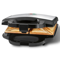 Clatronic ST 3778 black-inox Sandwich Toaster Tosteris