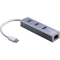 Inter-Tech LAN-Adapter Argus IT-410-S USB-C Gigabit Ethernet adapteris